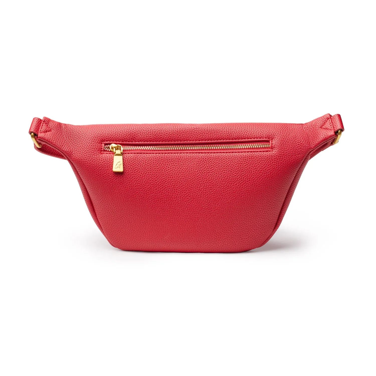 PEBBLE FANNY PACK - RED