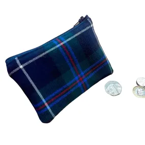 Peebles Tartan Purse for Coins