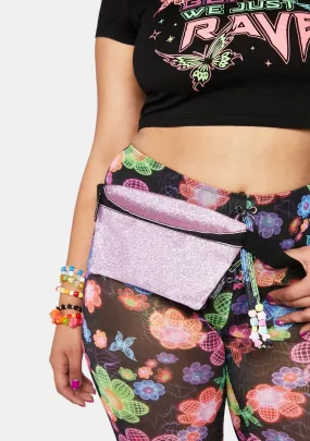 Pink Dazzler Glitter Fanny Pack