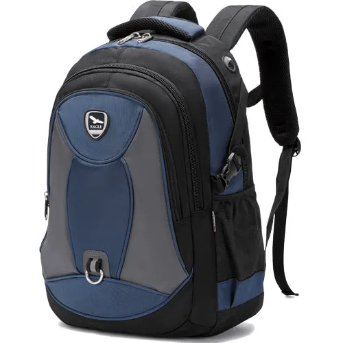 Power Laptop Backpack Rucksack School College Work Travel Bag - 47.5 cm size