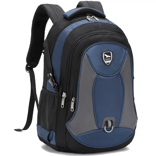 Power Laptop Backpack Rucksack School College Work Travel Bag - 47.5 cm size