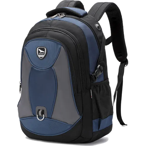 Power Laptop Backpack Rucksack School College Work Travel Bag - 47.5 cm size