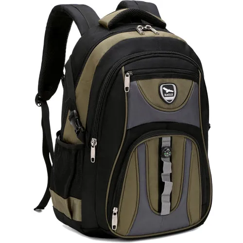 Power Laptop Backpack Rucksack School College Work Travel Bag - 47.5cm