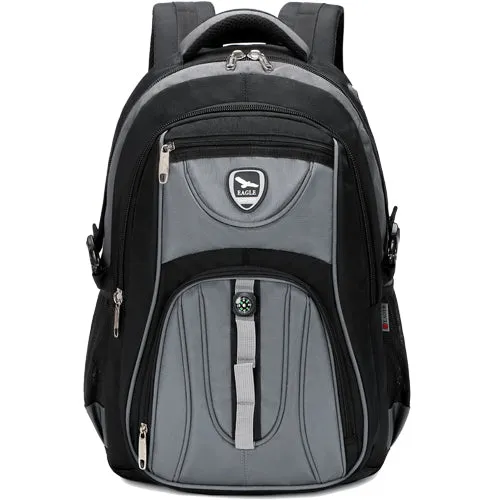 Power Laptop Backpack Rucksack School College Work Travel Bag - 47.5cm