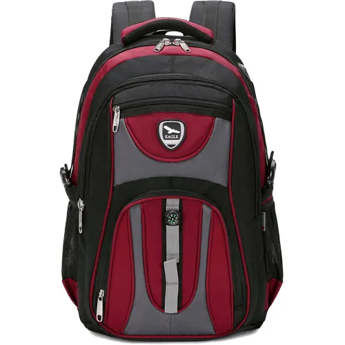 Power Laptop Backpack Rucksack School College Work Travel Bag - 47.5cm