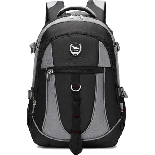 Power Laptop Backpack Rucksack School College Work Travel Bag - Multicolour