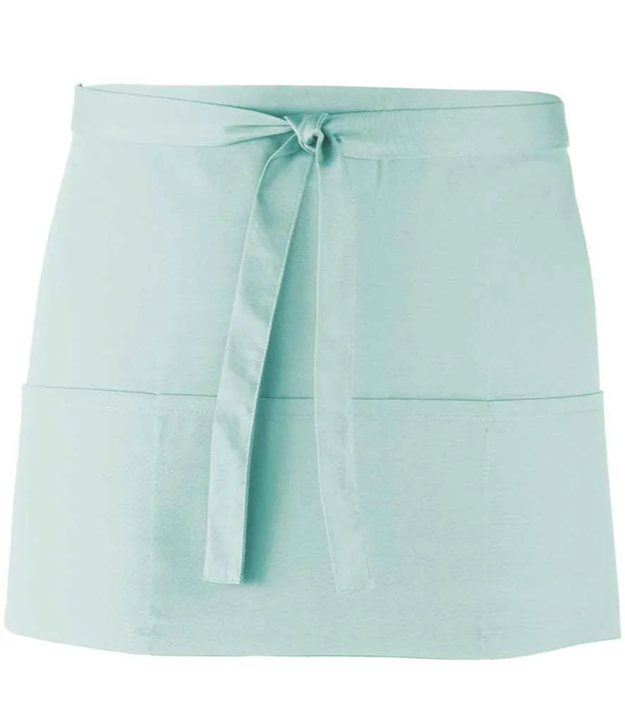 Premier 'Colours' 3 Pocket Apron | Aqua