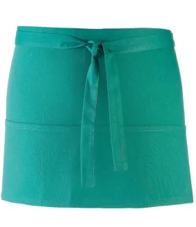 Premier 'Colours' 3 Pocket Apron | Emerald