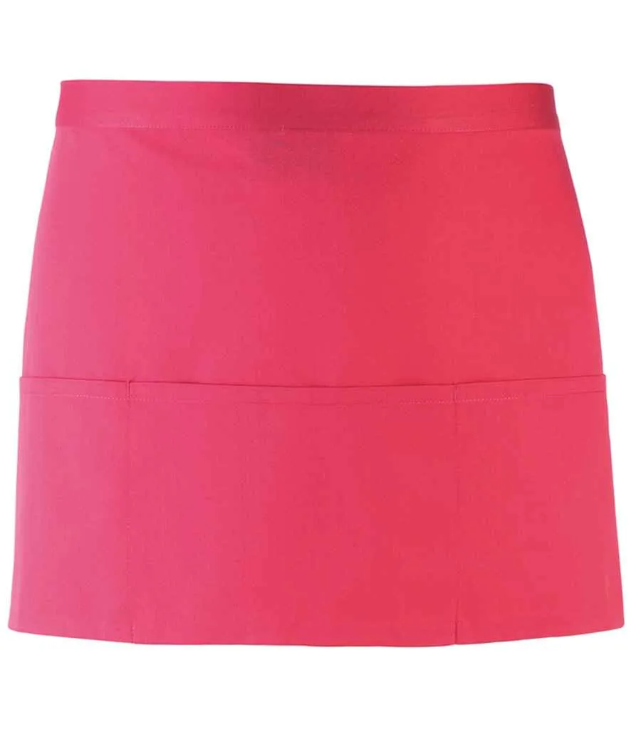 Premier 'Colours' 3 Pocket Apron | Hot Pink