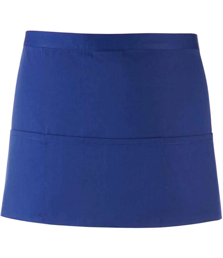 Premier 'Colours' 3 Pocket Apron | Royal Blue