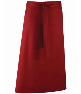 Premier 'Colours' Bar Apron | Burgundy