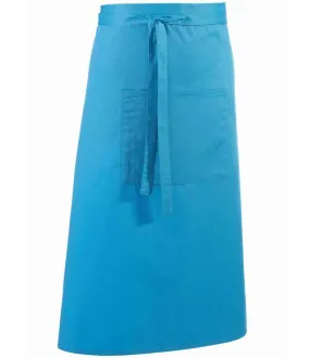 Premier 'Colours' Bar Apron | Turquoise Blue