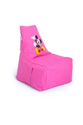 Pufumo Garden Pink Mickey Mouse Children's Bean Bag