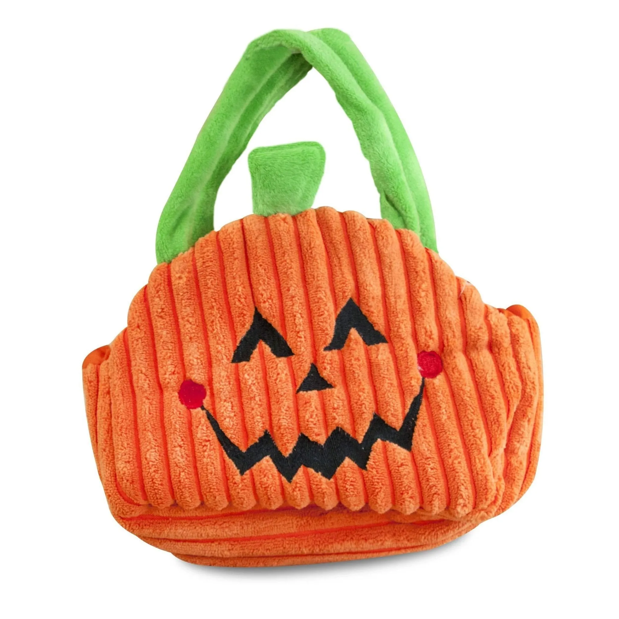 "Casper" the 7.5in Corduroy Pumpkin Purse