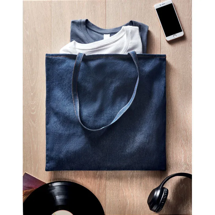 Recycled Denim Shopping Bag | STYLE TOTE - MO6420