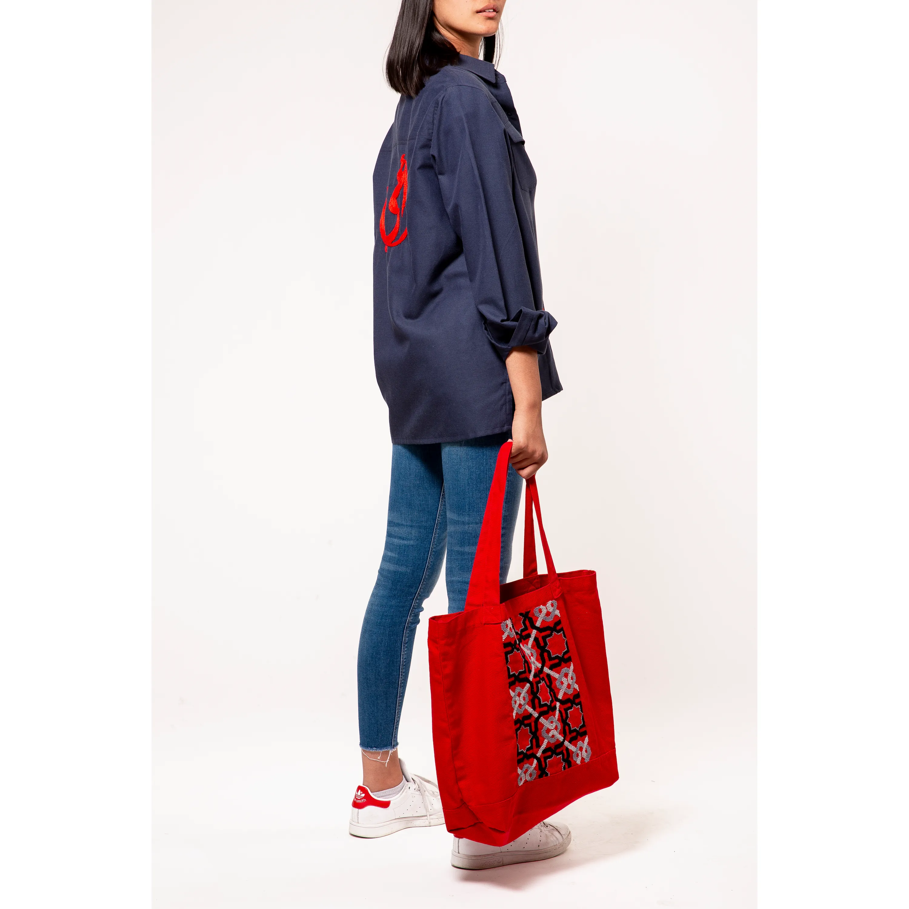 RED CANVAS BAG SDG#1