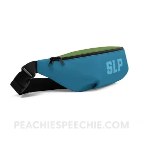 Retro Muted Color Block Fanny Pack