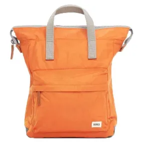 Roka Bantry B Medium Sustainable Nylon Backpack - Burnt Orange