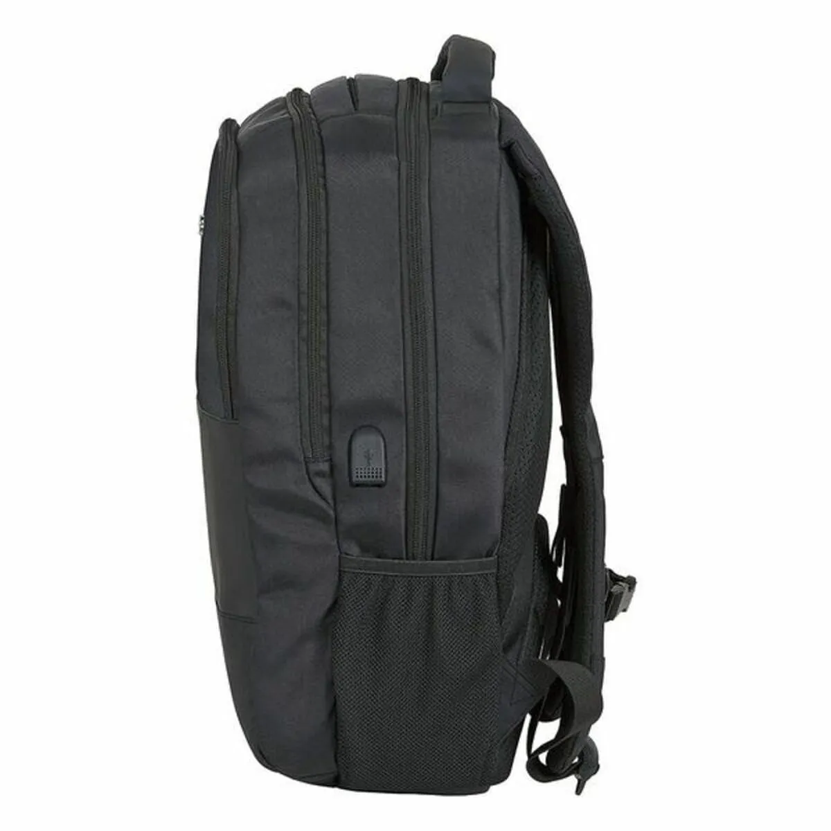 Rucksack for Laptop and Tablet with USB Output Safta 15,6'' Black 30 x 43 x 16 cm