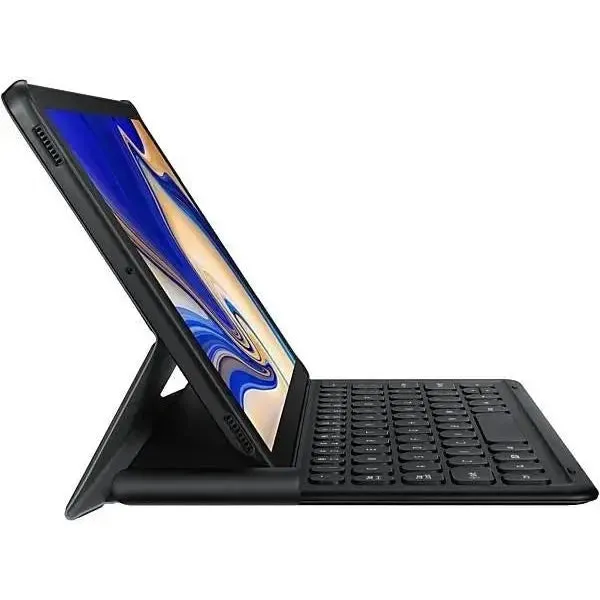 Samsung Galaxy Tab S4 Book Cover Keyboard - Black (UK Layout)