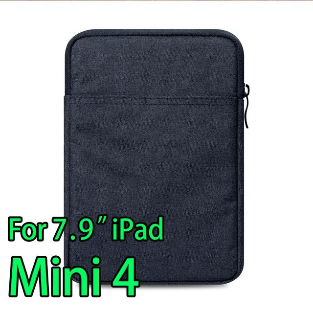 Shockproof Tablet Sleeve Pouch Case for iPad mini 2 3 4 iPad Air 1/2  Pro 9.7 inch Cover thick AKR 2017 New Free Shipping Gift