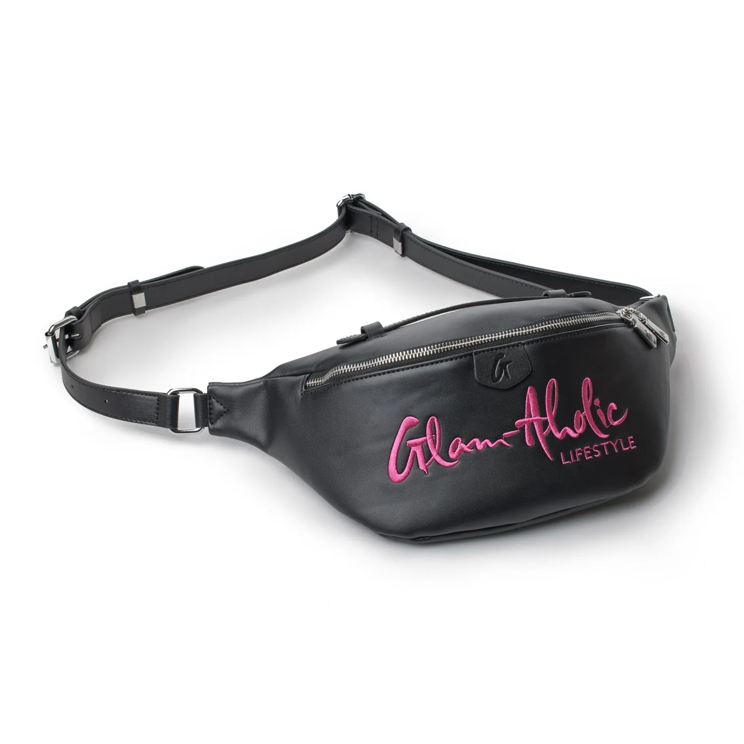 SIGNATURE LOGO FANNY PACK - BLACK PINK