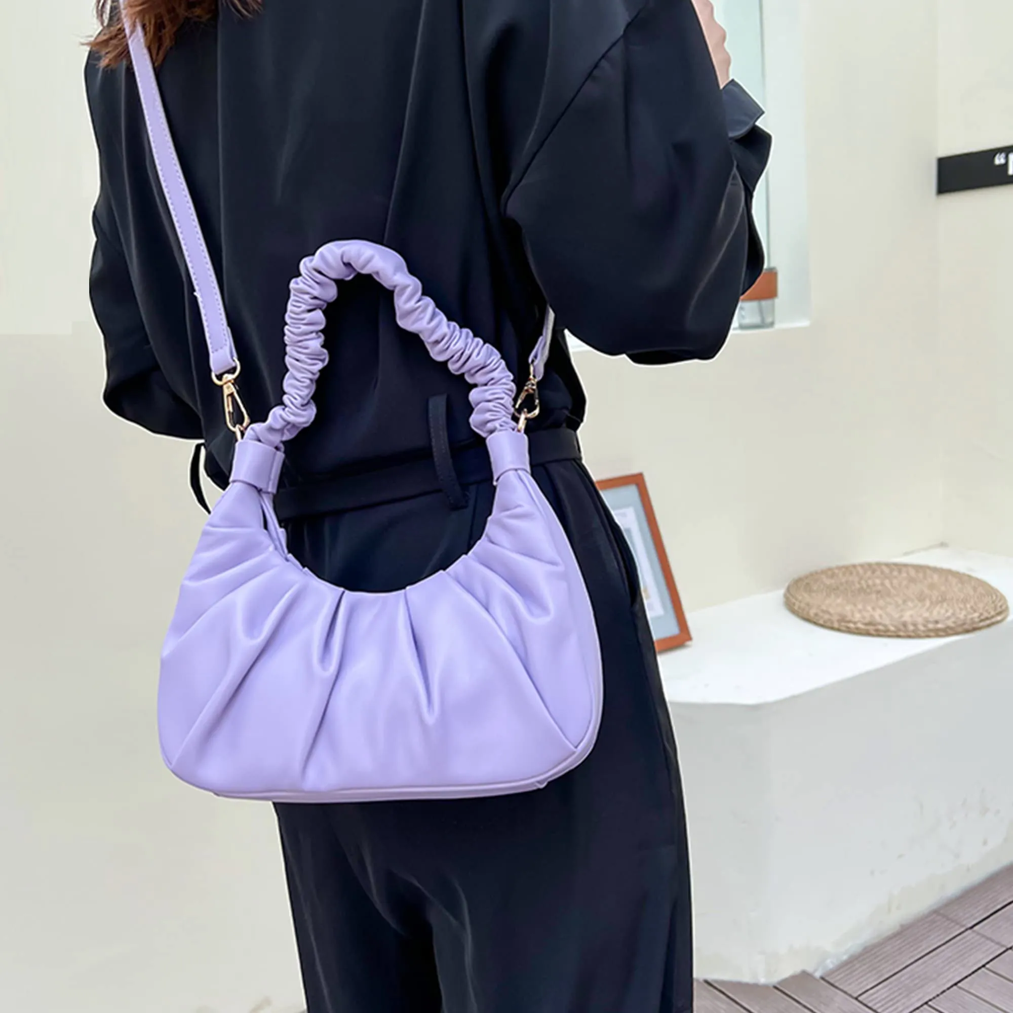 Small Shoulder Bag for Women HandBag Crossbody Purse with Zipper