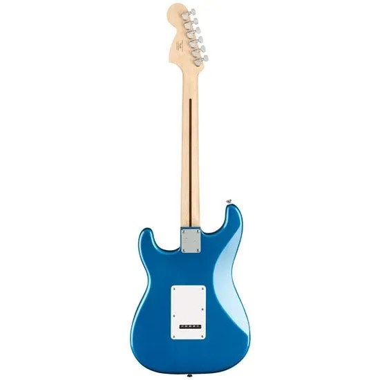 Squier Affinity Strat HSS Pack w/ Gig Bag & Frontman 15G (Lake Placid Blue)