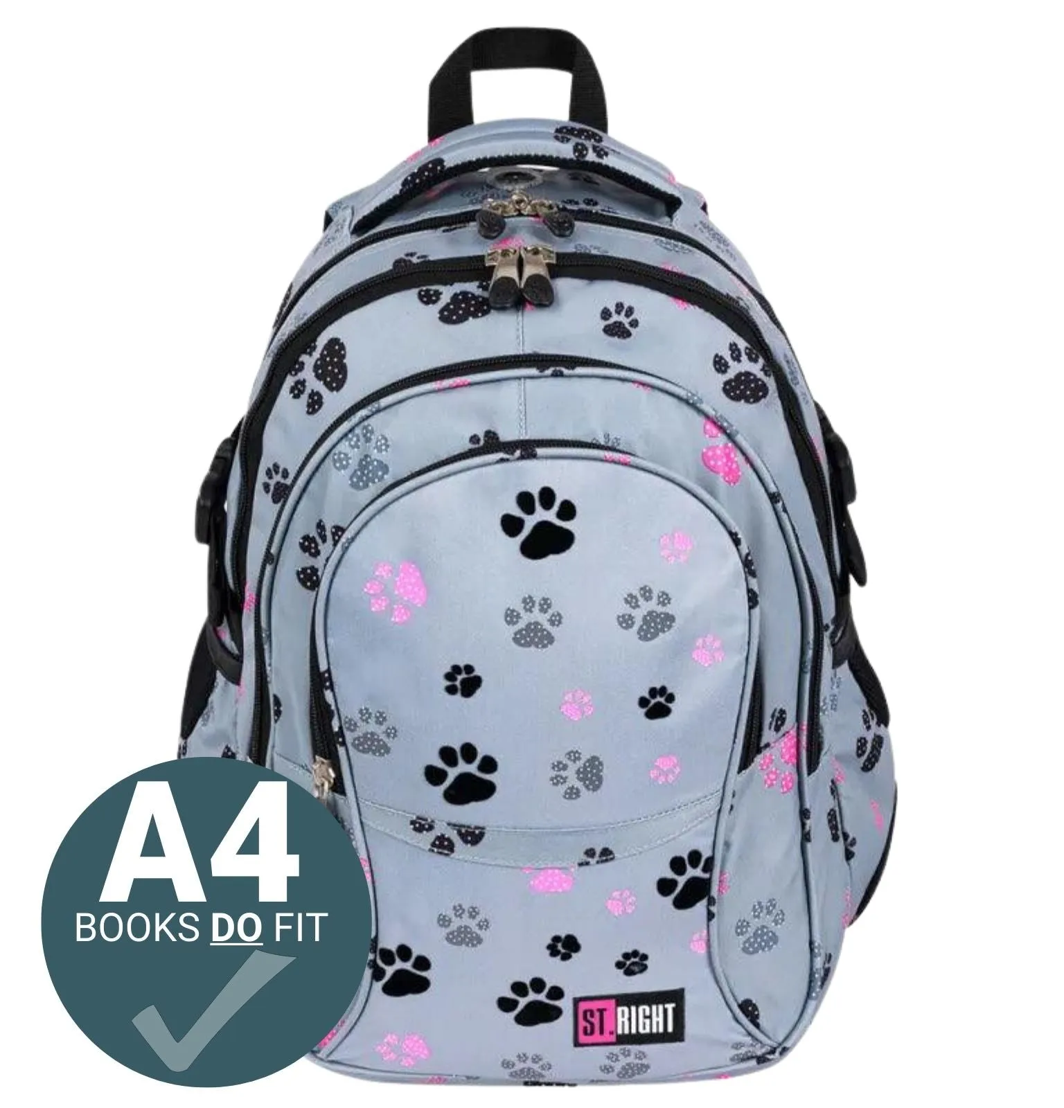 St.Right - Paws - 4 Compartment Backpack