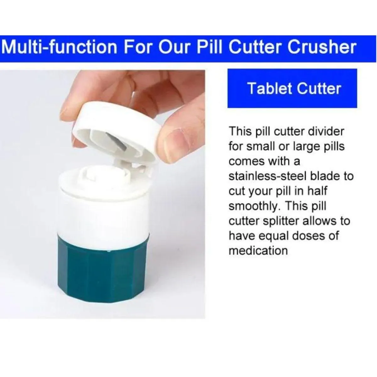 Tablet Cutter & Crusher