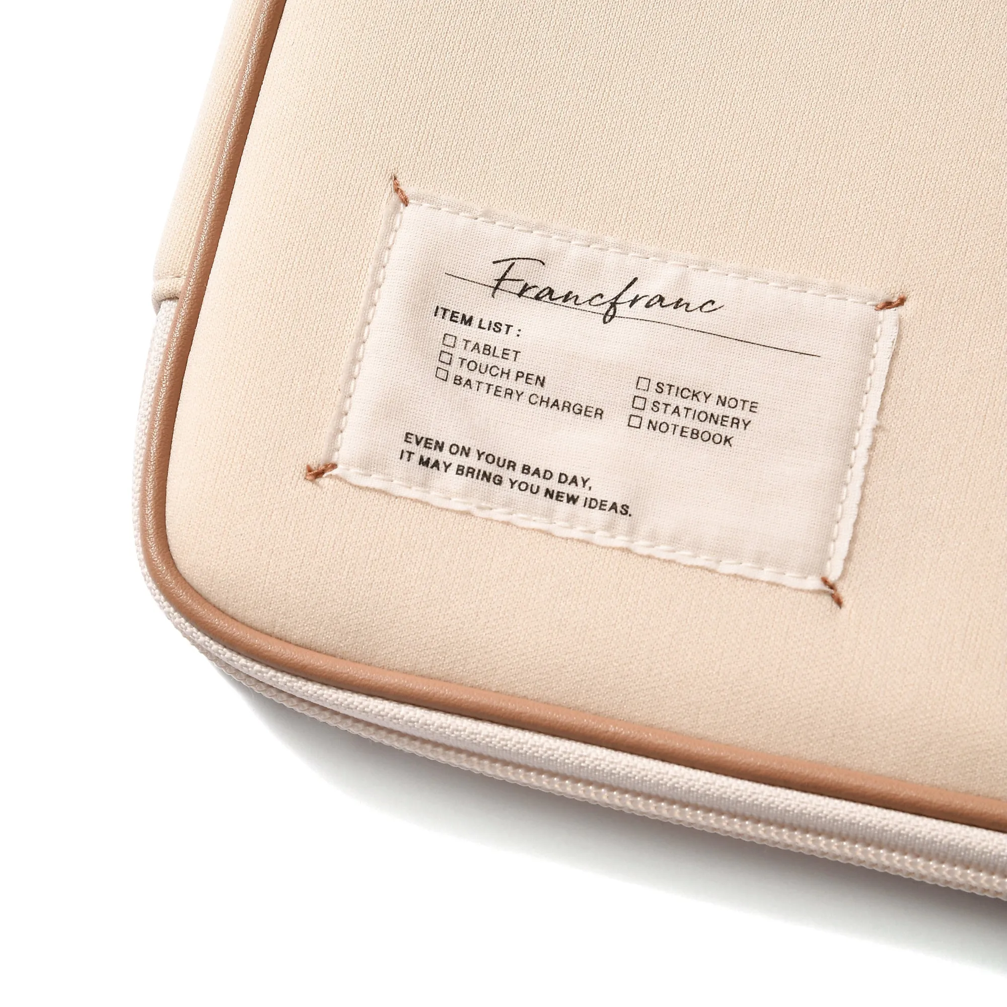 Tag Tablet Case Beige