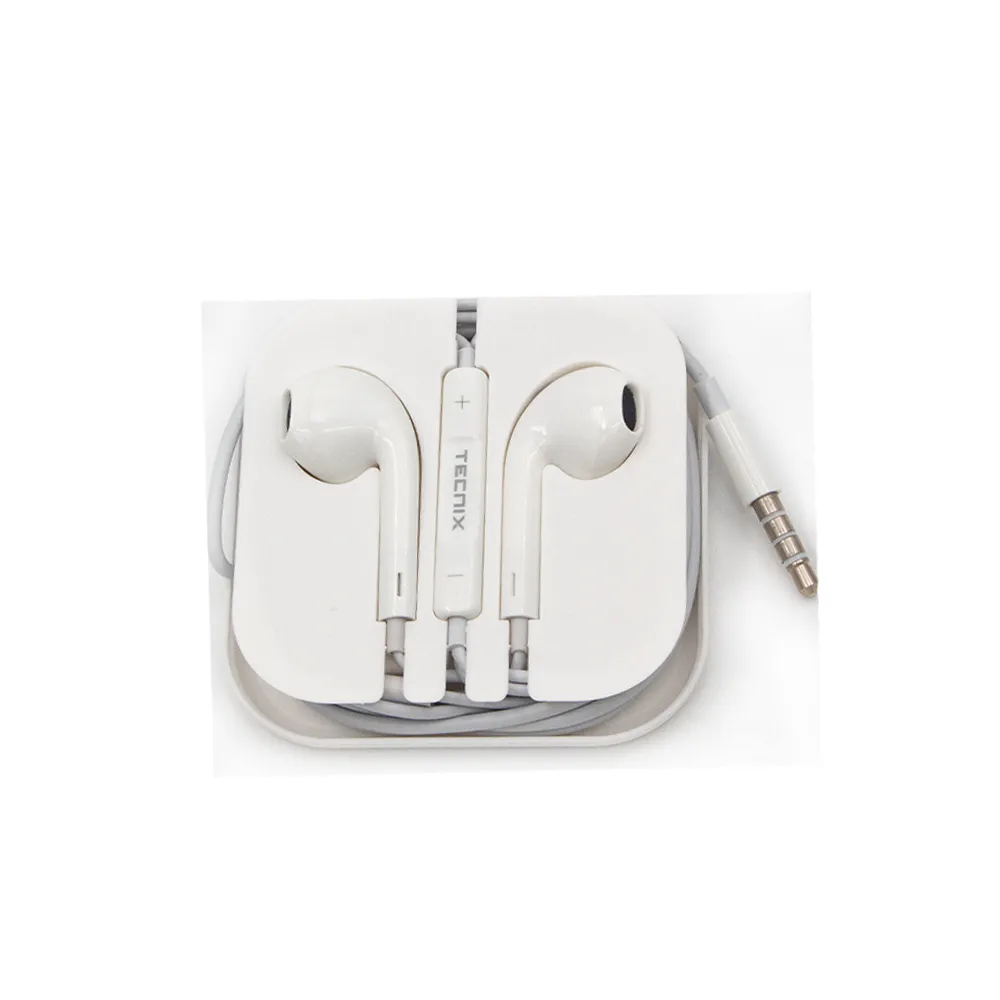 Tecnix Earbud With 1.2M Cable White [EP-101 WH]