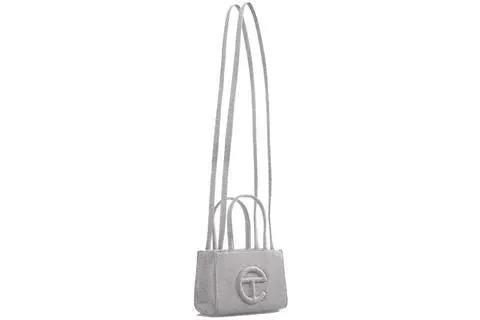 Telfar x UGG Fleece Shopping Bag Small Heather Grey