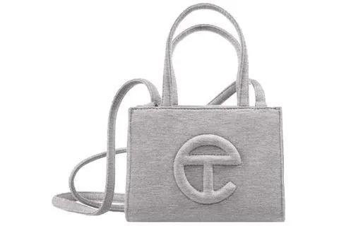 Telfar x UGG Fleece Shopping Bag Small Heather Grey