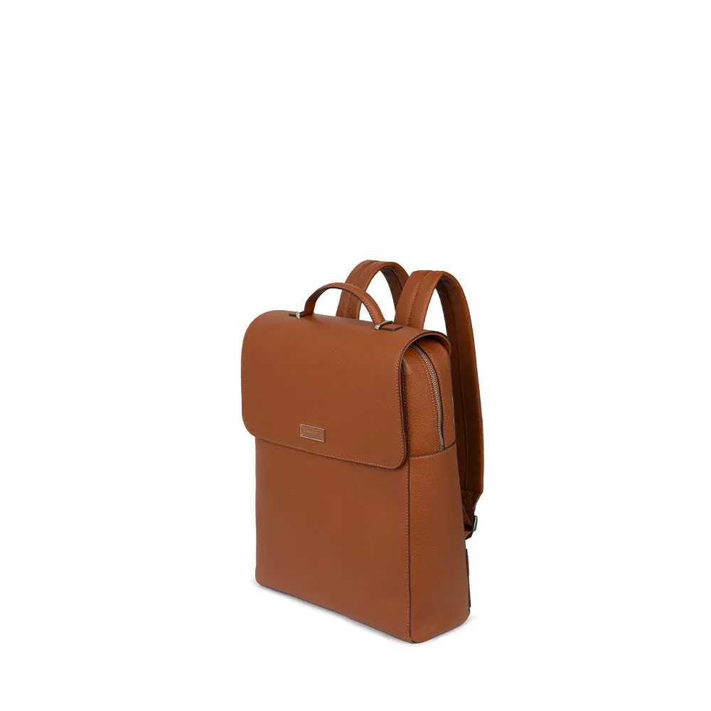 The Lydia - Affogato Vegan Leather Backpack