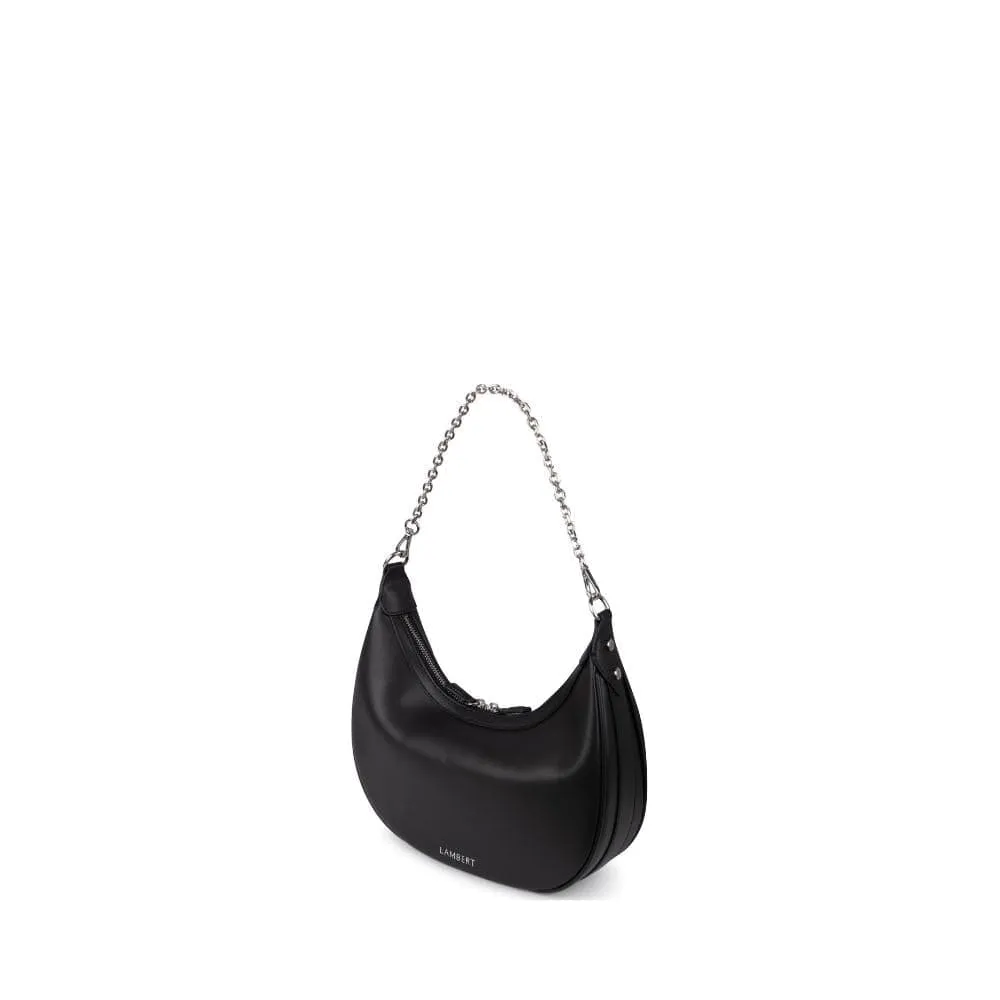 The Rachel - 2-in-1 Black Vegan Leather Handbag