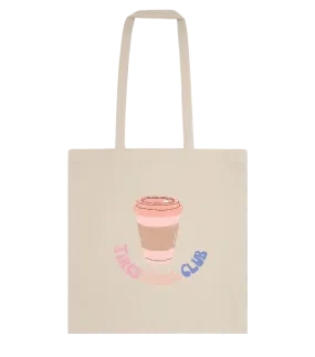 Tired Moms Coffee Club Design - Essential cotton tote bag