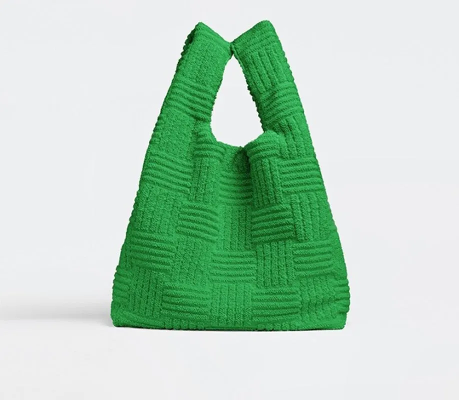 Towel Dumpling Shopping Tote Underarm Bag