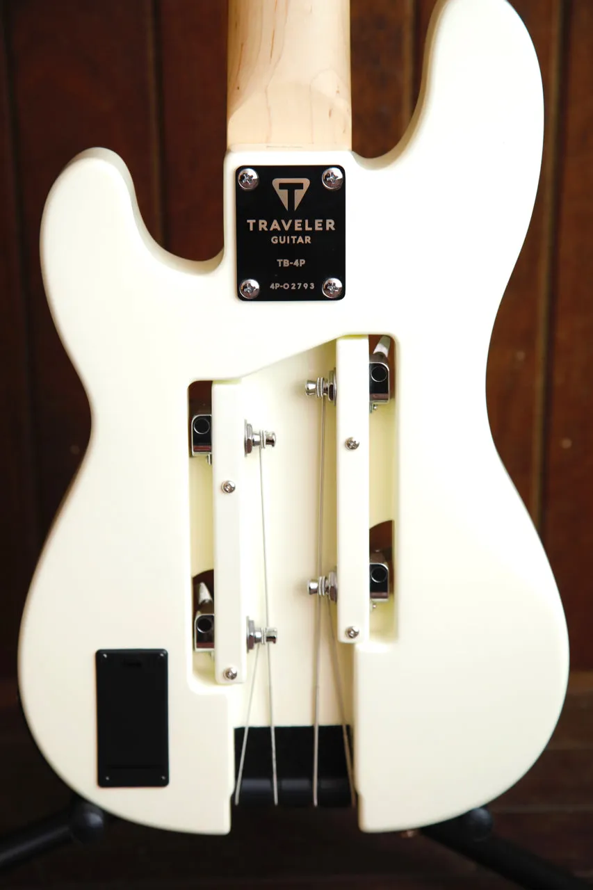 Traveler Guitar Tb-4P Bass Guitar Pearl White