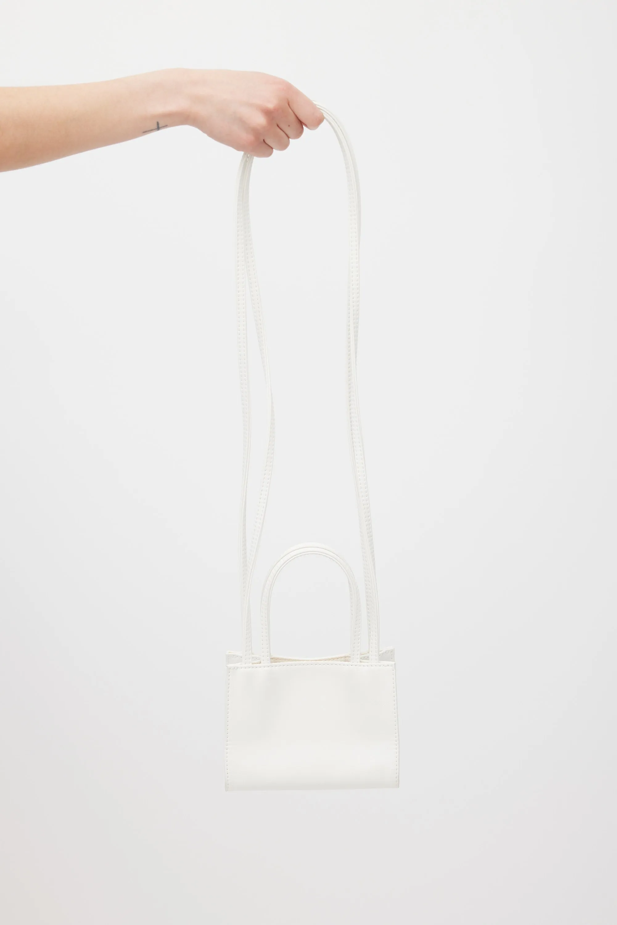 White Mini Shopping Bag