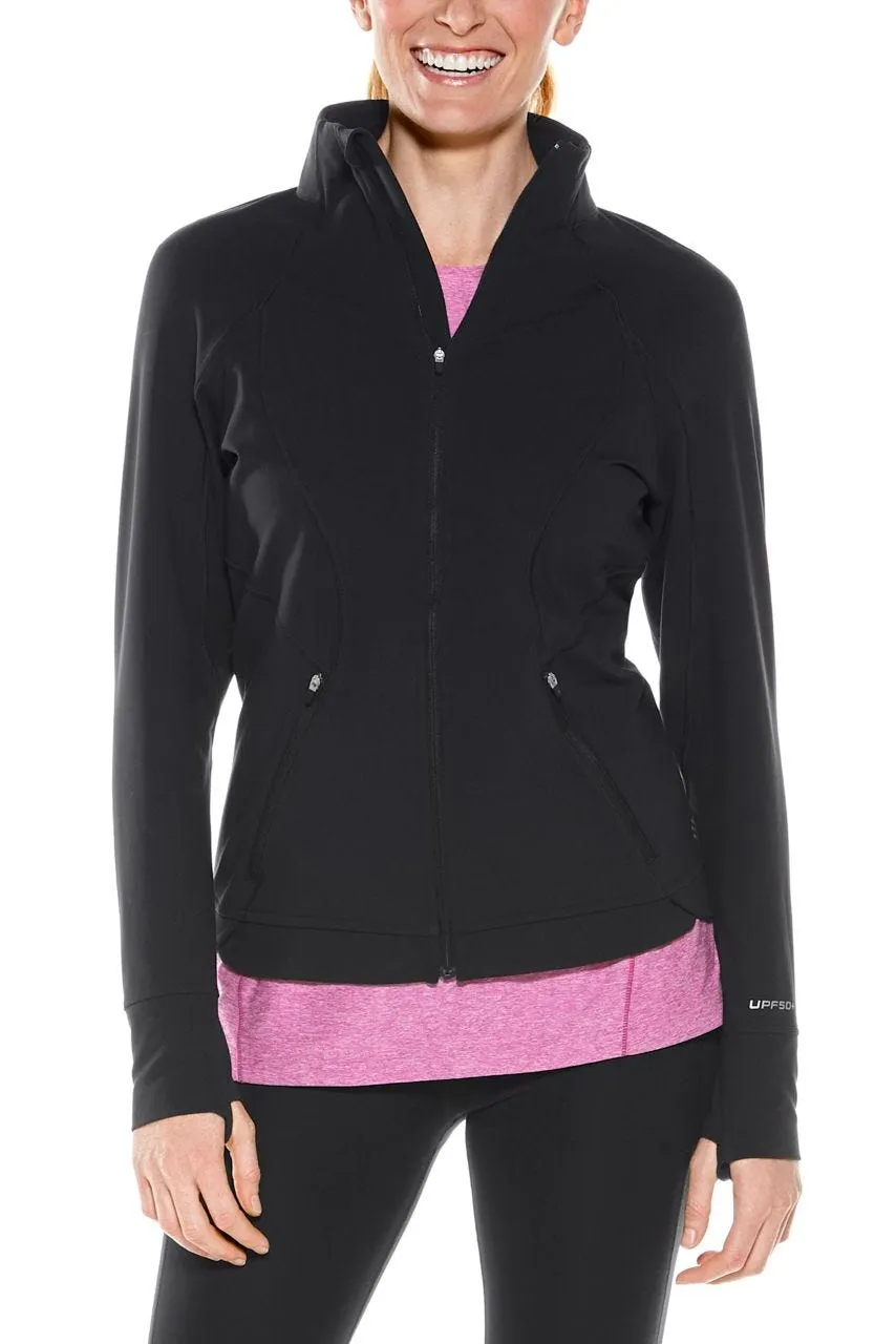 Women's Interval Jacket  |  Black