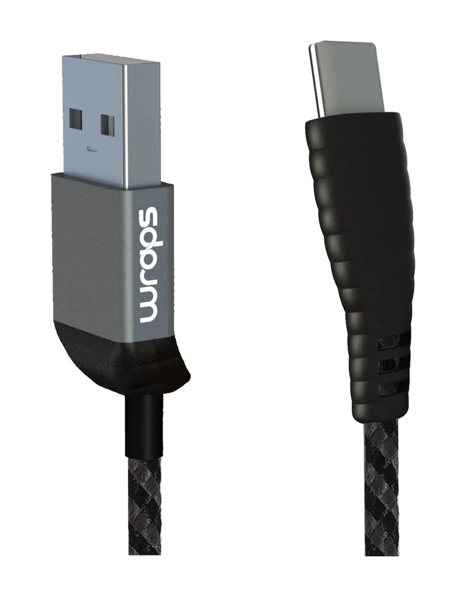 WRAPS Classic In-ear Headphone & USBC Charger Cable Bundle