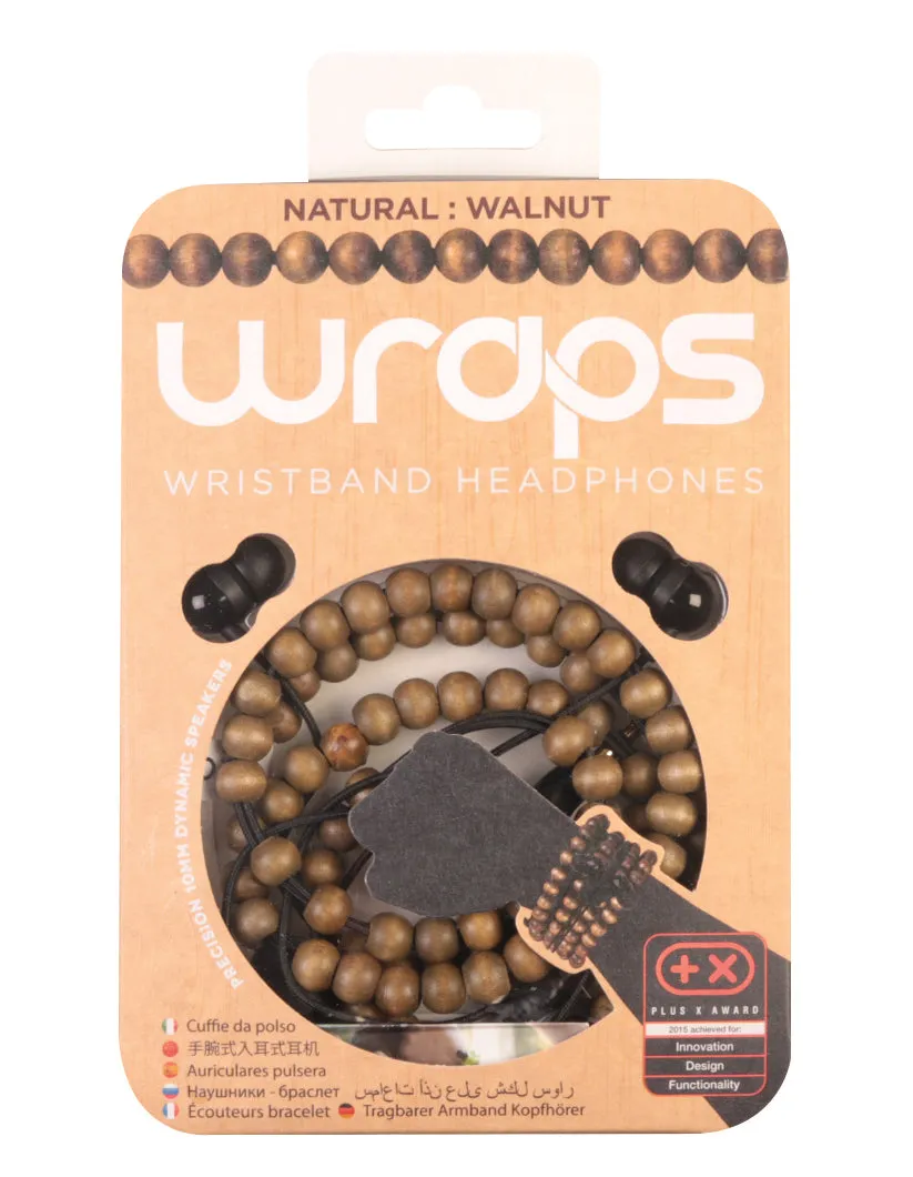 WRAPS Natural In-ear Headphones with Microphone