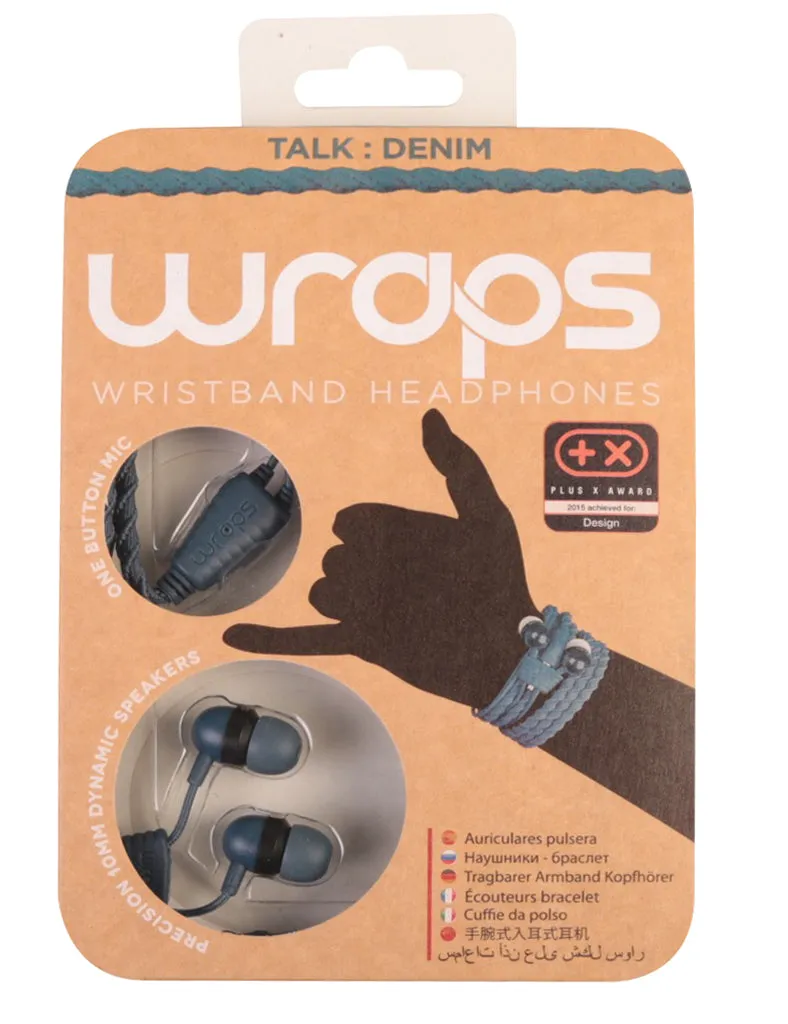 WRAPS Talk In-ear Headphones with Microphone