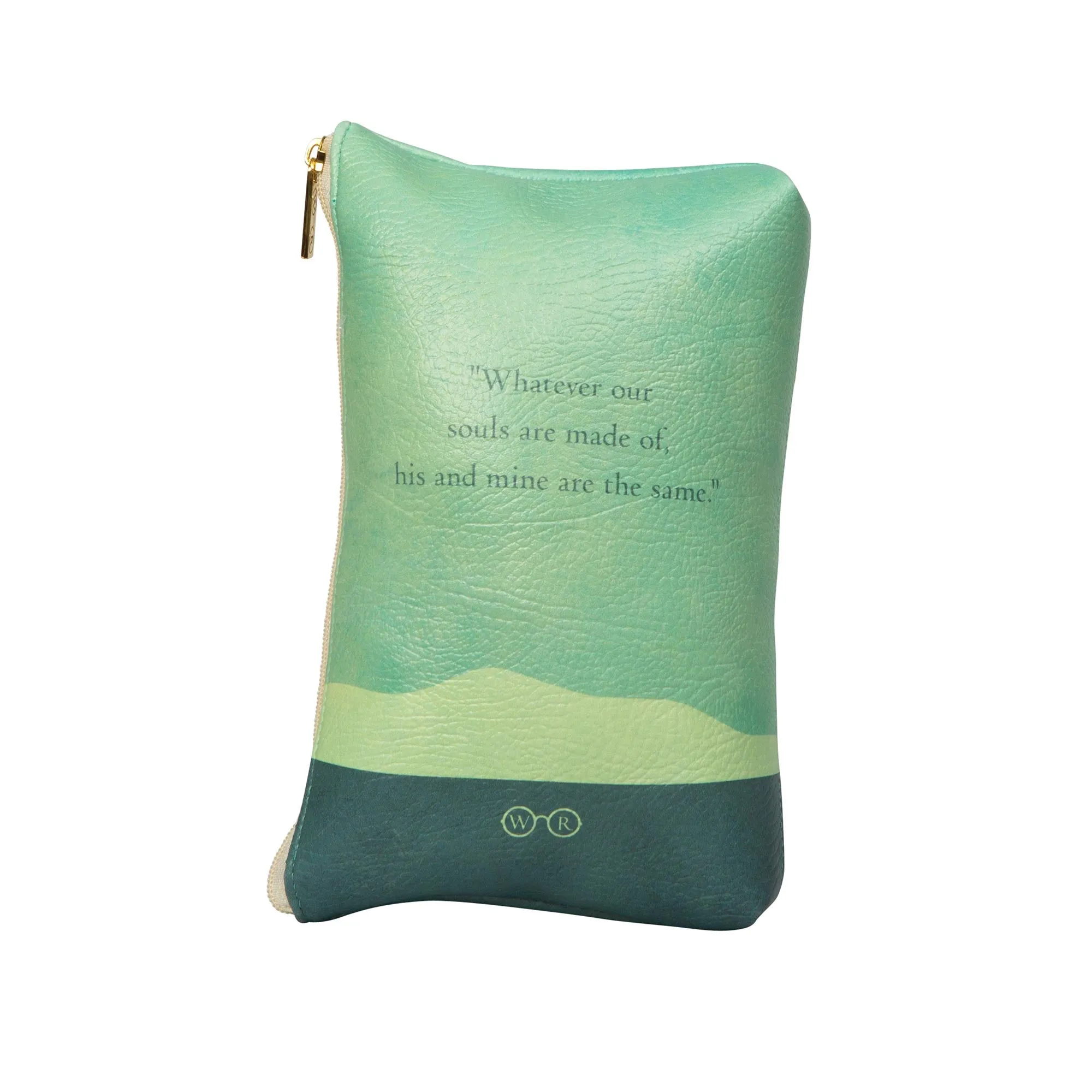 Wuthering Heights Green Pouch Purse Clutch