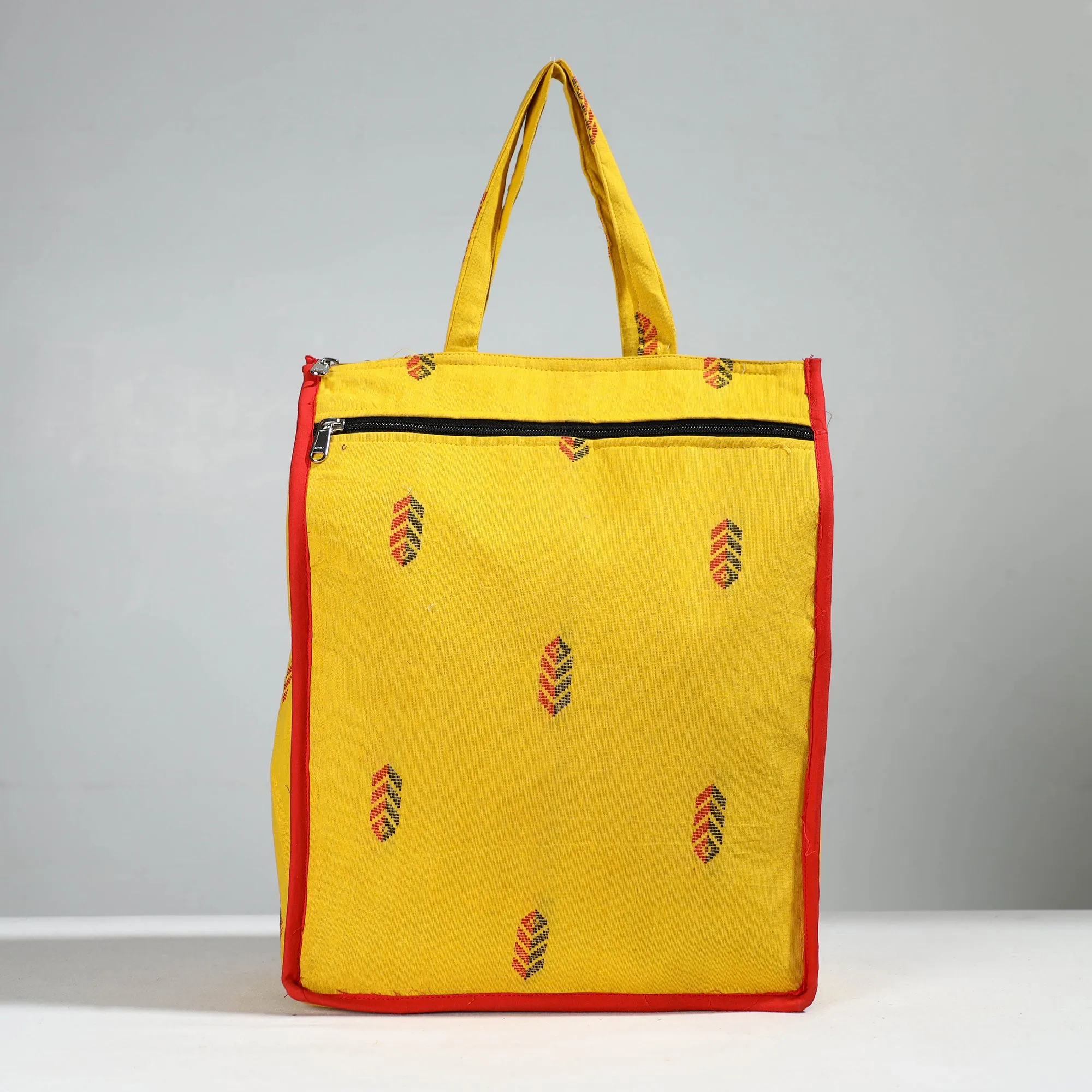 Yellow - Handcrafted Cotton Shopping Bag 25