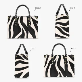 Zebra Print Tote Bag