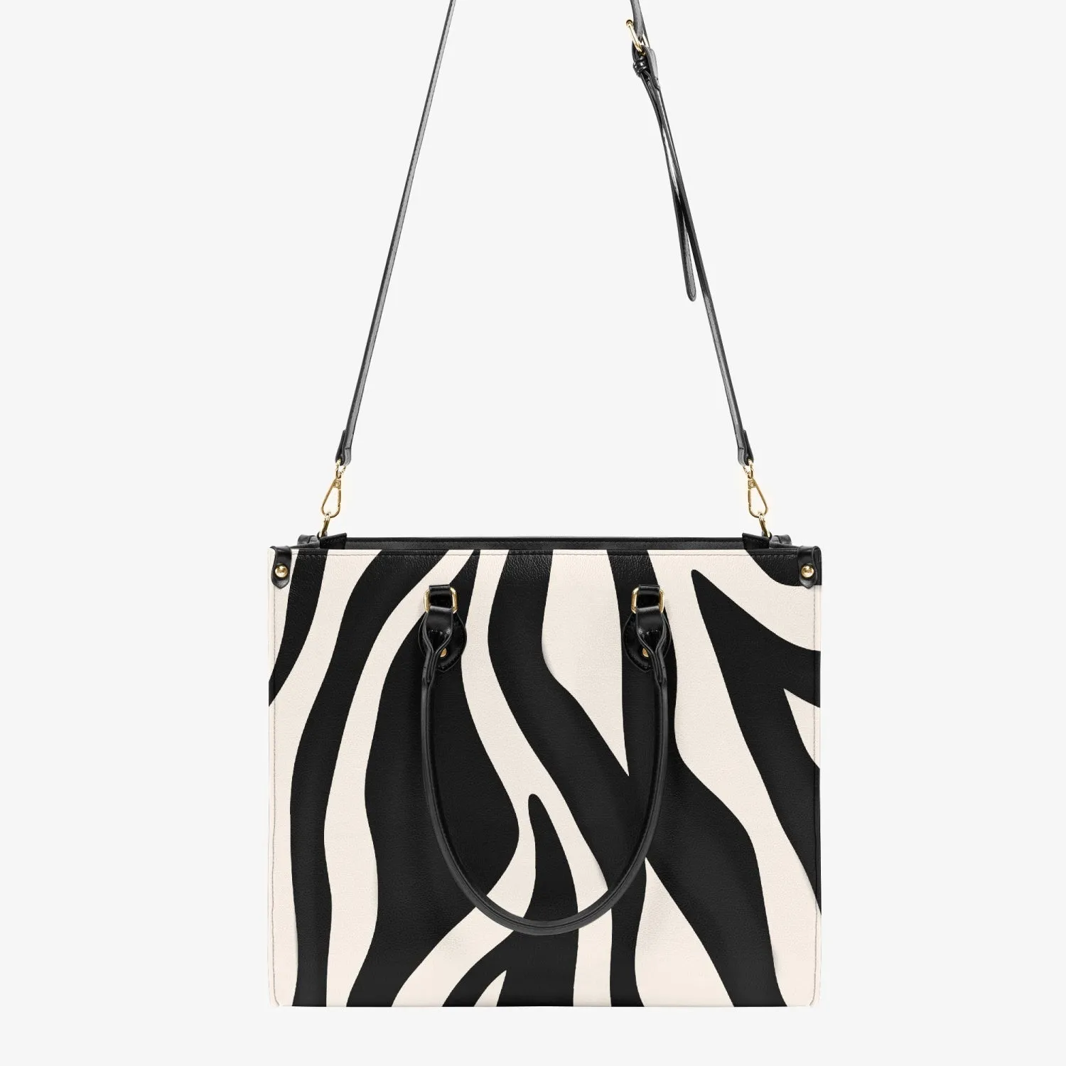 Zebra Print Tote Bag